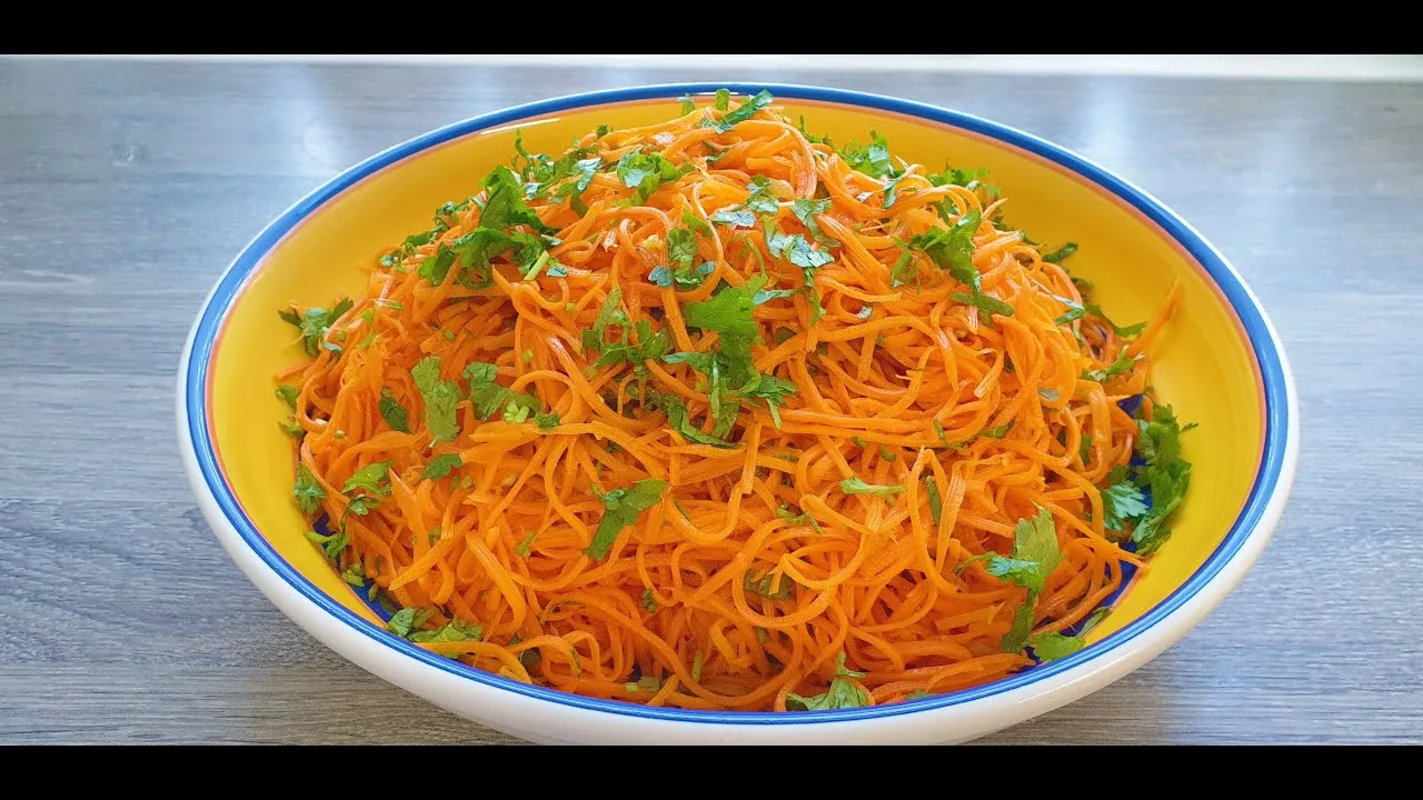 Вкусный морковный салат