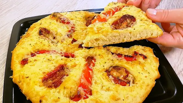 Наливная лепешка за пару минут и вкусная закуска на зиму