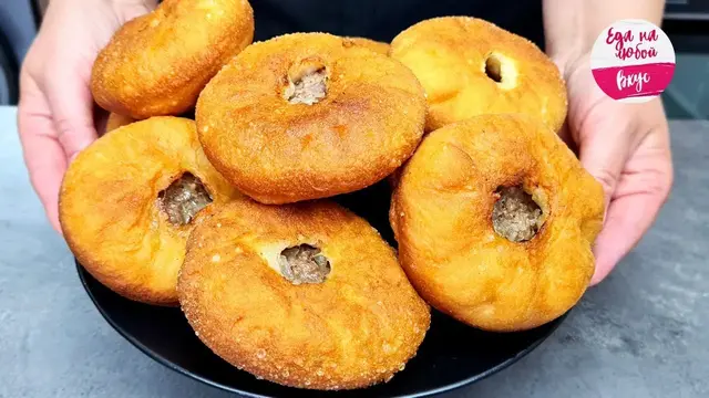 Сочные и вкусные беляши с мясом