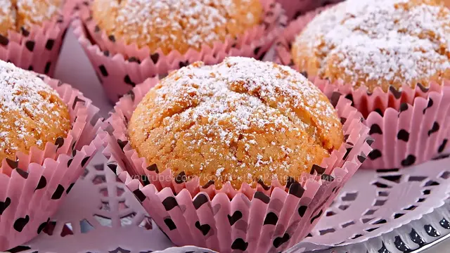 Постные медово-ванильные кексы