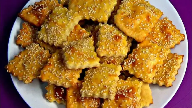 Воздушное домашнее печенье на сметане