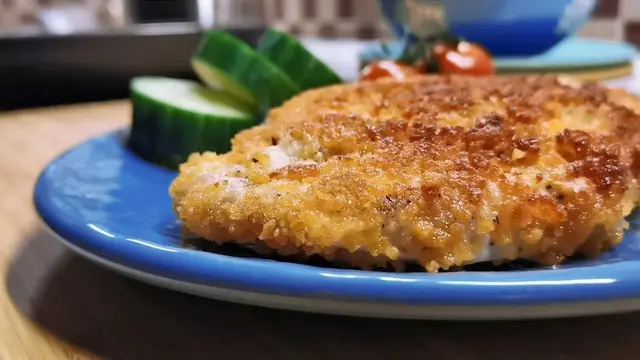 Шницель из куриной грудки 