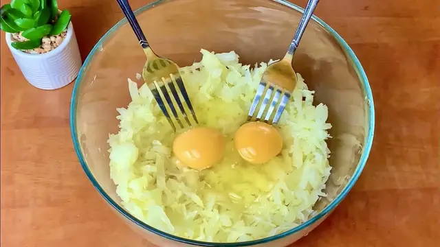 Капустные драники