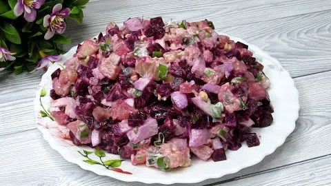 Свекольный салат на Новый год 