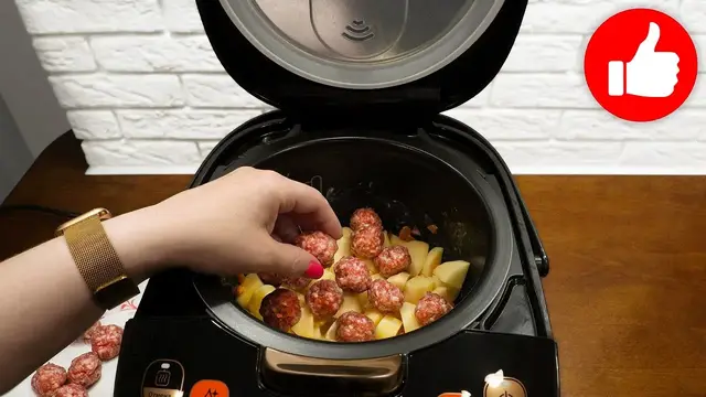 Картошка на ужин в мультиварке