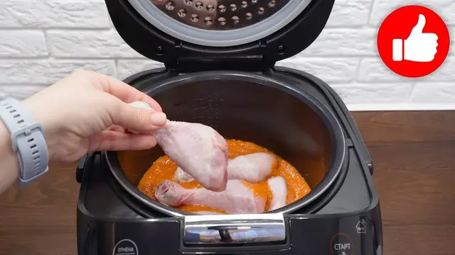  Курица в мультиварке на ужин
