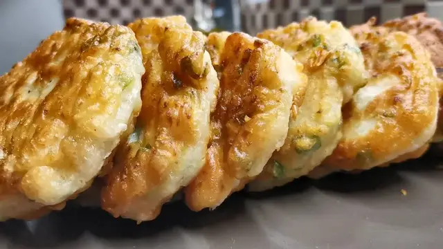 Ленивые пирожки на сковородке 