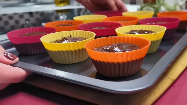 Шоколадные кексы 