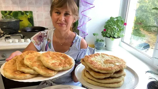 Домашние лепешки на воде без яиц