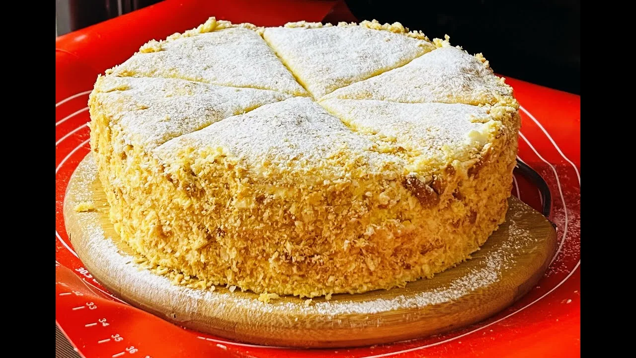 Самый вкусный торт Наполеон на праздничный стол