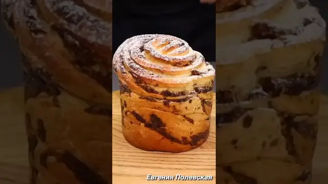 Вкусный краффин на пасху