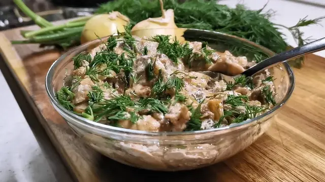 Закуска из грибов