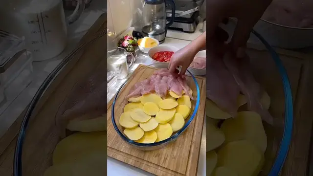 Вкусный и быстрый ужин в духовке