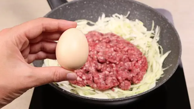 Вкусный пирог с фаршем