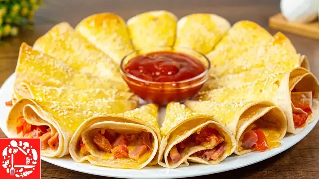 Тортилья с начинкой