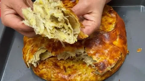 Обалденная лепёшка в духовке