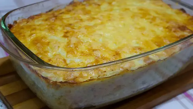 Вкусная запеканка на ужин