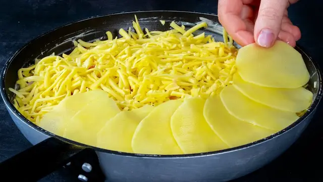 Вкусный обед из картофеля