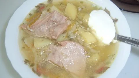 Щи из кислой капусты