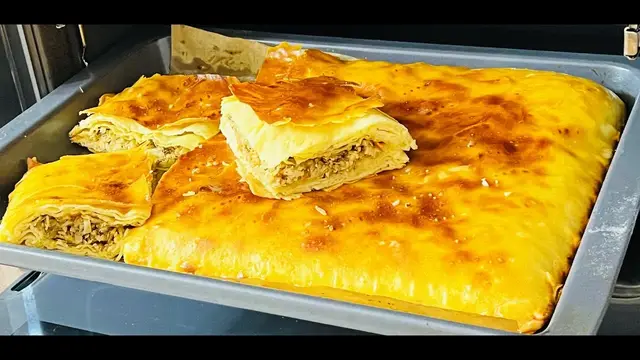 Пирог по-сибирски на праздничный стол