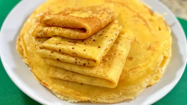 Тонкие и вкусные блинчики