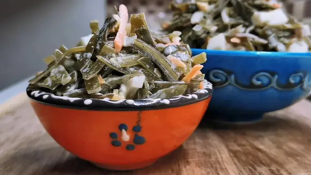 Салат из морской капусты 