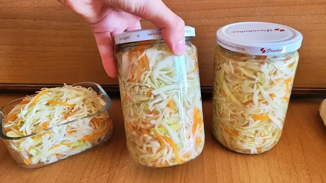 Хрустящая маринованная капуста на зиму