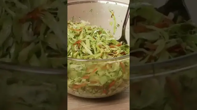 Вкусный салат из капусты