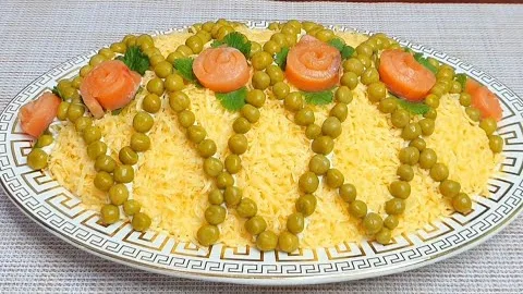Очень вкусный и простой салат