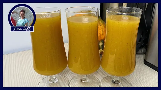 Кисель из тыквы и апельсинов