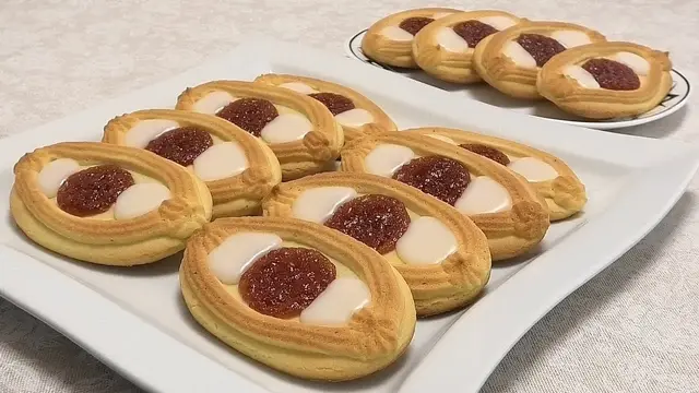 Песочное пирожное Лодочка