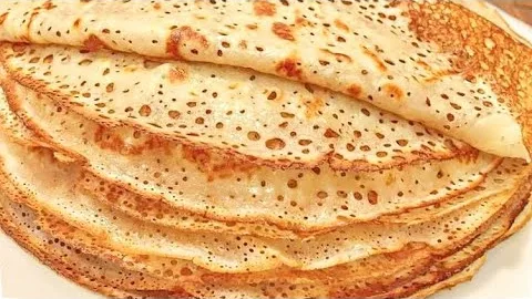 Бабушкины блины на молоке 