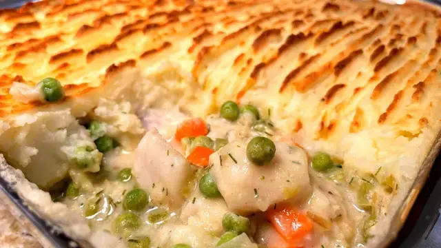 Обалденный рыбный пирог