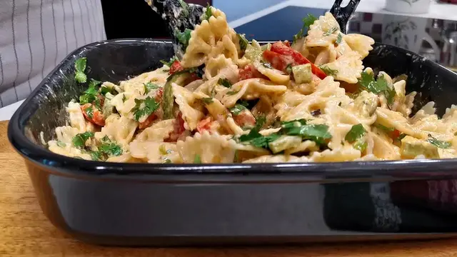 Макароны с кабачками