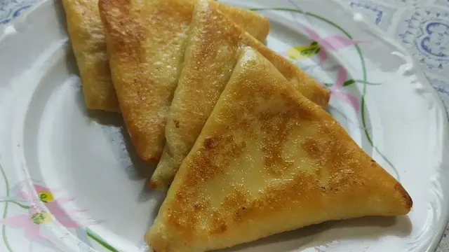 Домашние блинчики с творогом