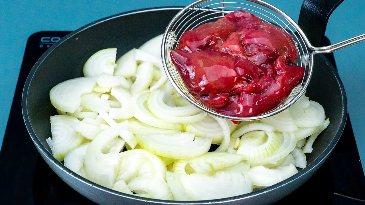 Вкусная куриная печень
