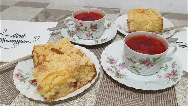 Пирог с замороженой ягодой