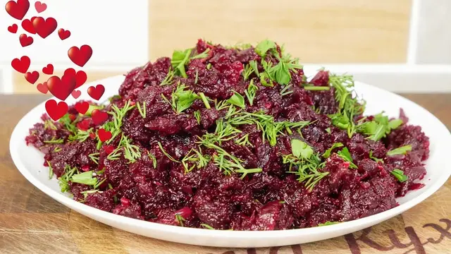Вкусный салат из свеклы