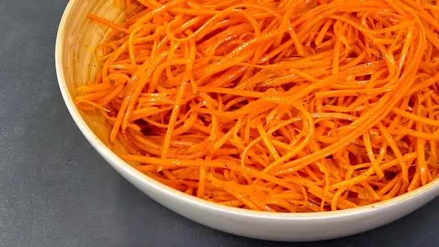 Салаты с морковью по-корейски