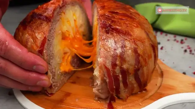 Цветная капуста с мясным фаршем