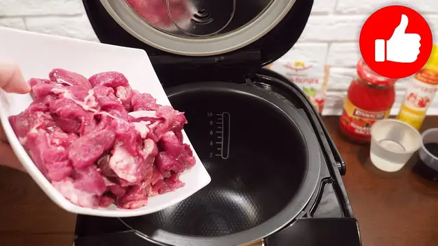 Мясо на ужин в мультиварке