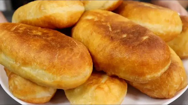 Жареные пирожки с картошкой