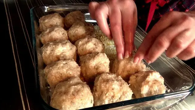 Котлеты запечённые в духовке 