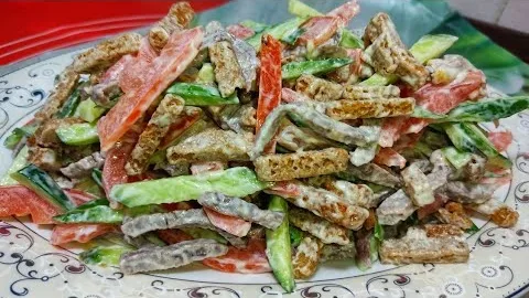 Вкусный и простой салат