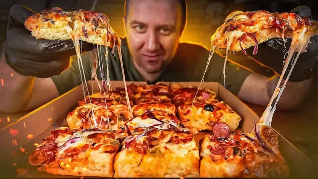 Вкусная домашняя пицца