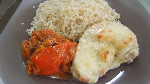 Индюшиная грудка с ананасом в духовке