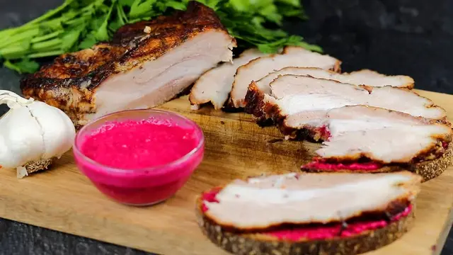 Самая вкусная закуска из подчеревка