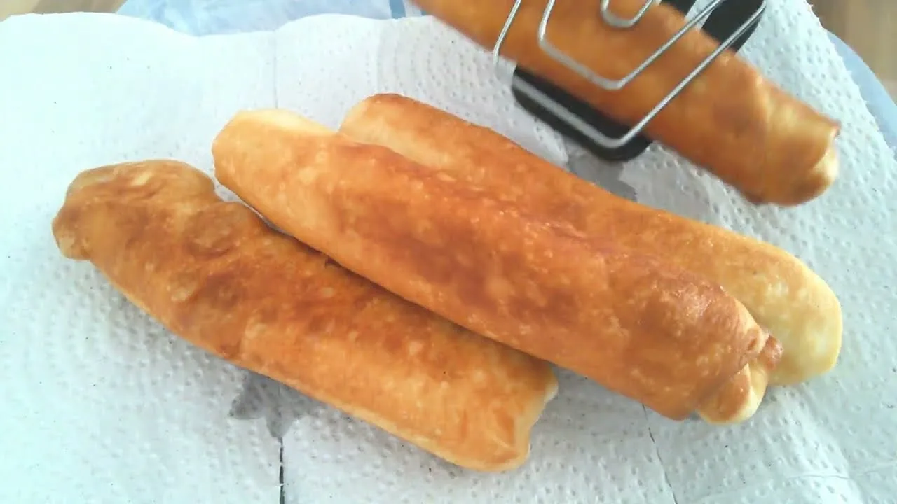 Сытные трубочки с мясом