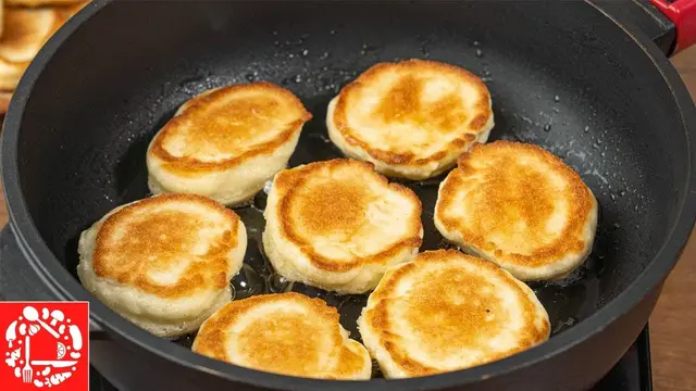 Самые вкусные и пышные оладьи без муки