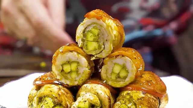 Мясные рулетики за 20 минут